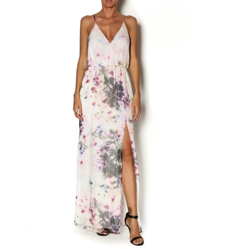 Charlie Jade Silk Maxi Dress